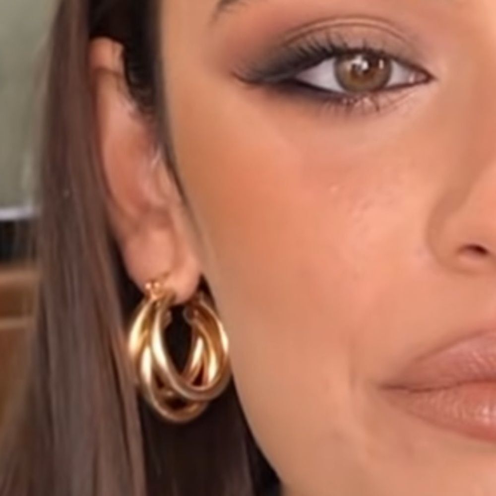 Gold Triplehoopearrings